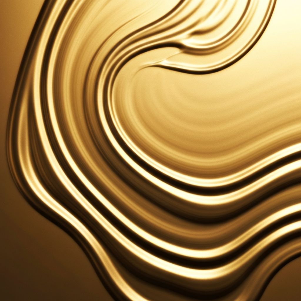 Textura abstracta de producto cosmético dorado